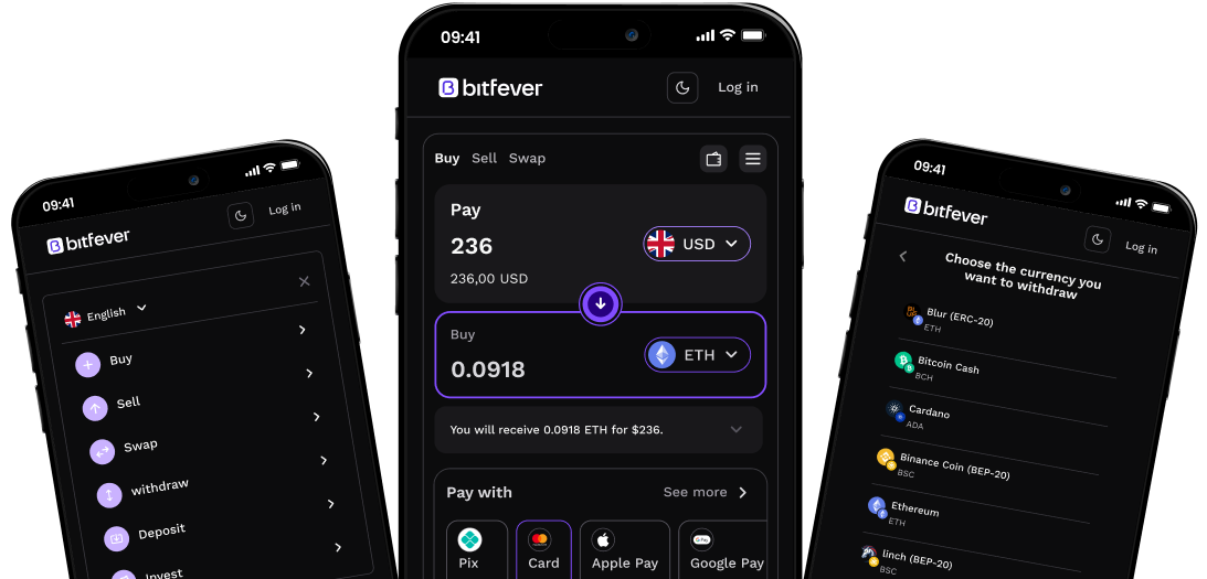 Bitfever app on mobile
